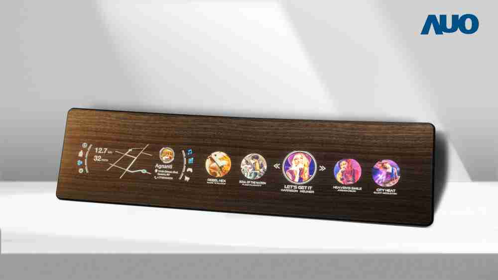 壹号平台研发全球最高穿透度达80%的AmLED木纹显示器，，，，可于使用时呈现高亮度、、、清晰可见的信息，，，并在不使用时回归为单纯的饰板，，，节能兼具美观