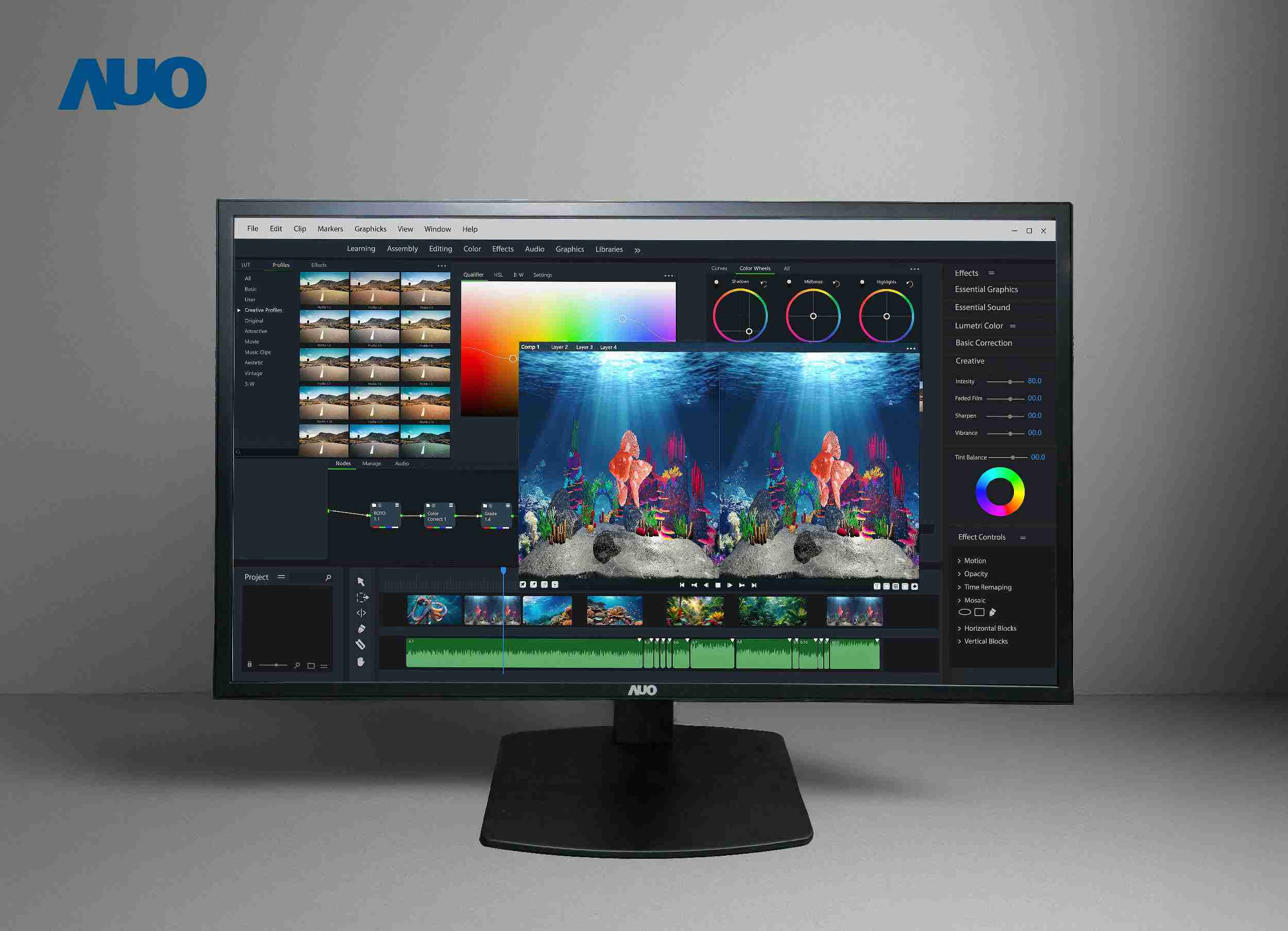壹号平台开发32吋2D/3D专业桌上型显示器，，拥有8K4K超高分辨率，，，并以低串扰算法优化3D显示效果，，，搭载自动眼球追踪功能，，，，能实时调整3D图像，，，进行实时2D与3D无缝共存窗口，，提供图像设计工作者突破二维接口的崭新工作氛围与效率
